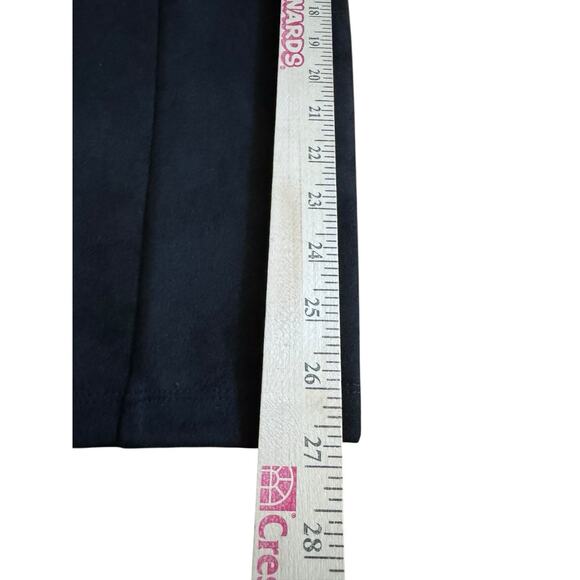 Loft Women’s XL Pull On Pants Black Velvet Like Elastic Waist Career Night Out - Picture 6 of 7